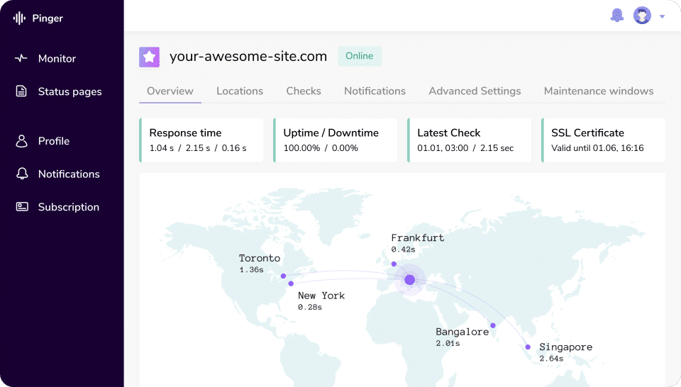 Pingr screenshot 4