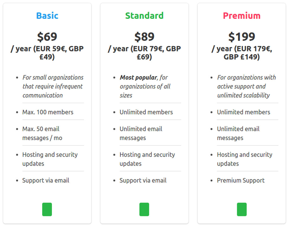 Pino pricing 1