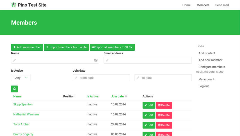 Pino screenshot 1