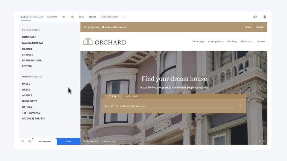 Placester screenshot 4