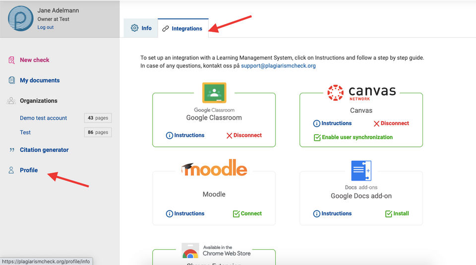 PlagiarismCheck.org screenshot 3