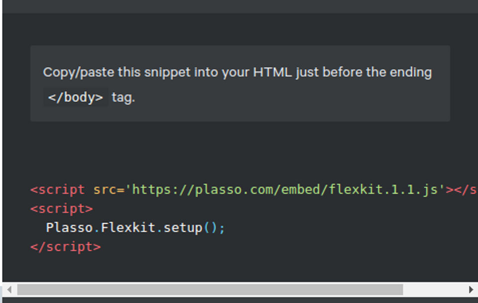 Plasso Flexkit screenshot 2