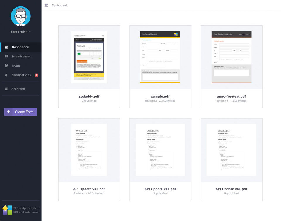 PlatoForms screenshot 2