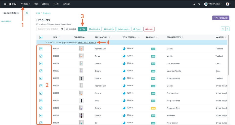 Plytix screenshot 3
