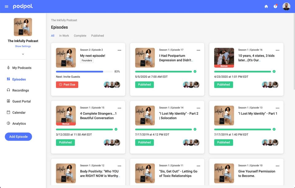 Podpal screenshot