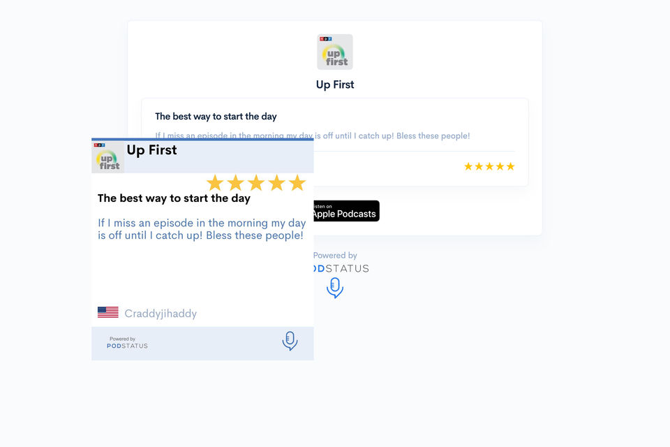 Podstatus screenshot 3