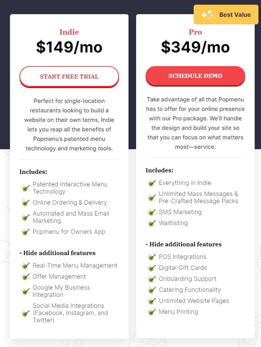 Popmenu pricing 1