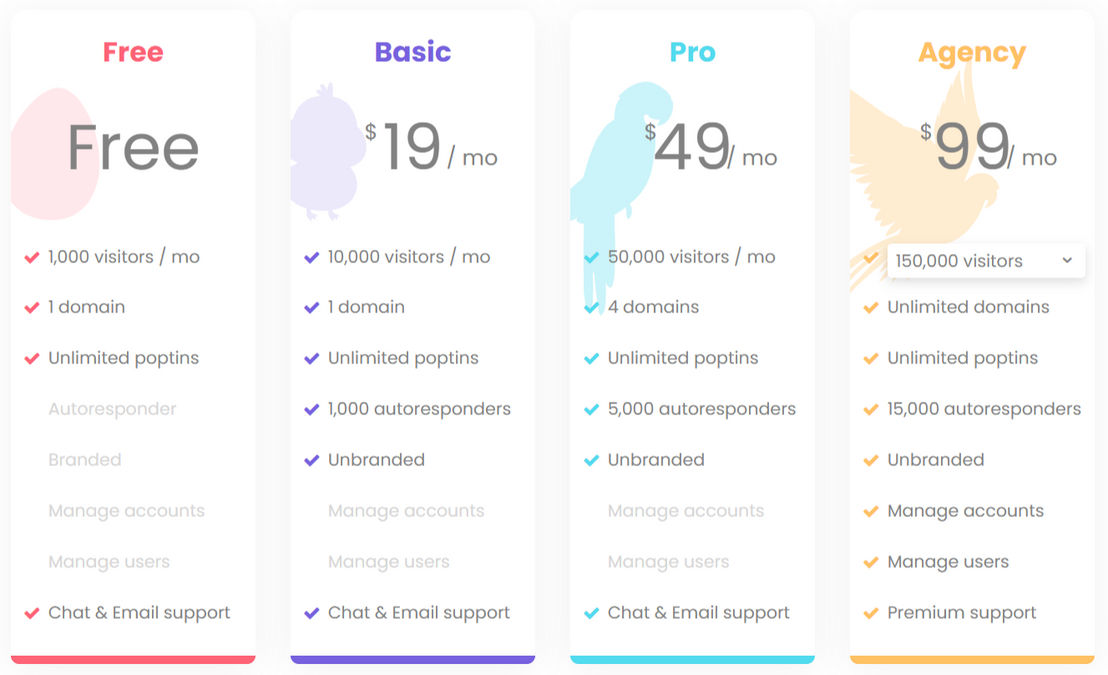 Poptin pricing 1