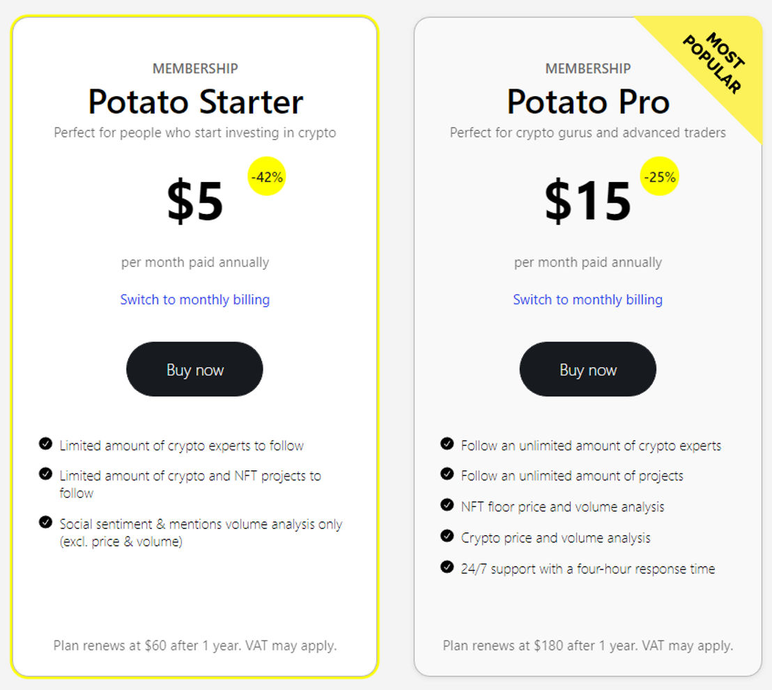 Potato screenshot 1