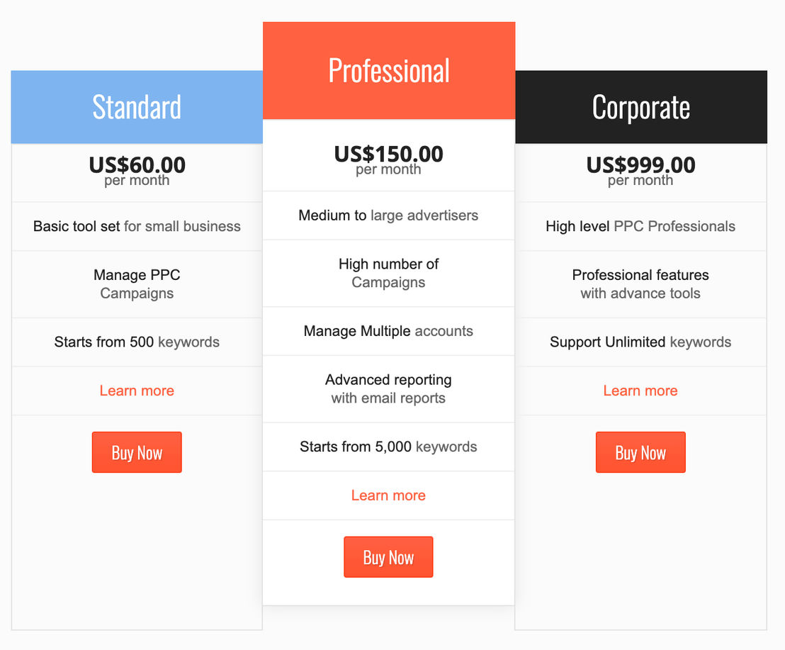 PPC BidMax pricing 1