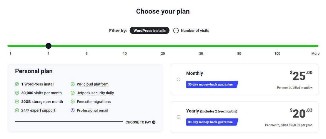 Pressable pricing 1