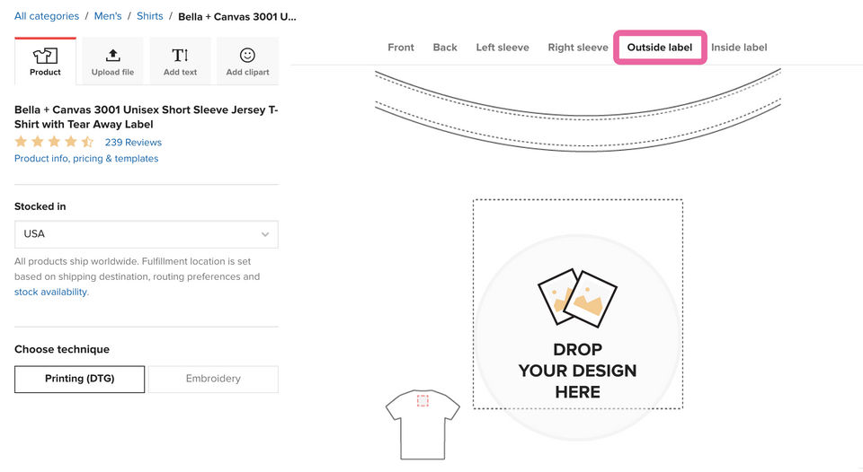 Printful screenshot 4