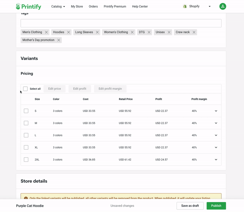 Printify screenshot 1