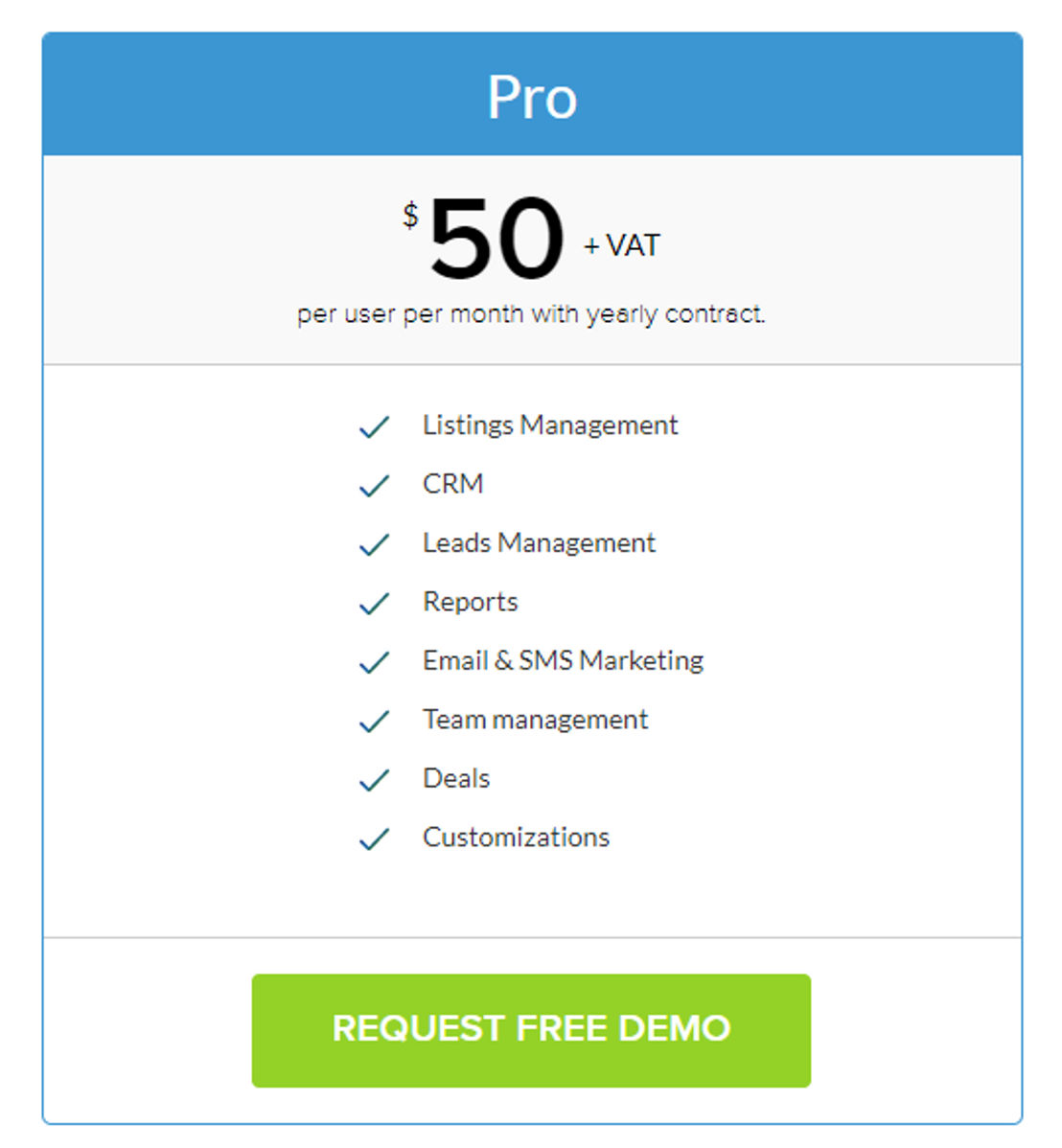 PropSpace pricing 1