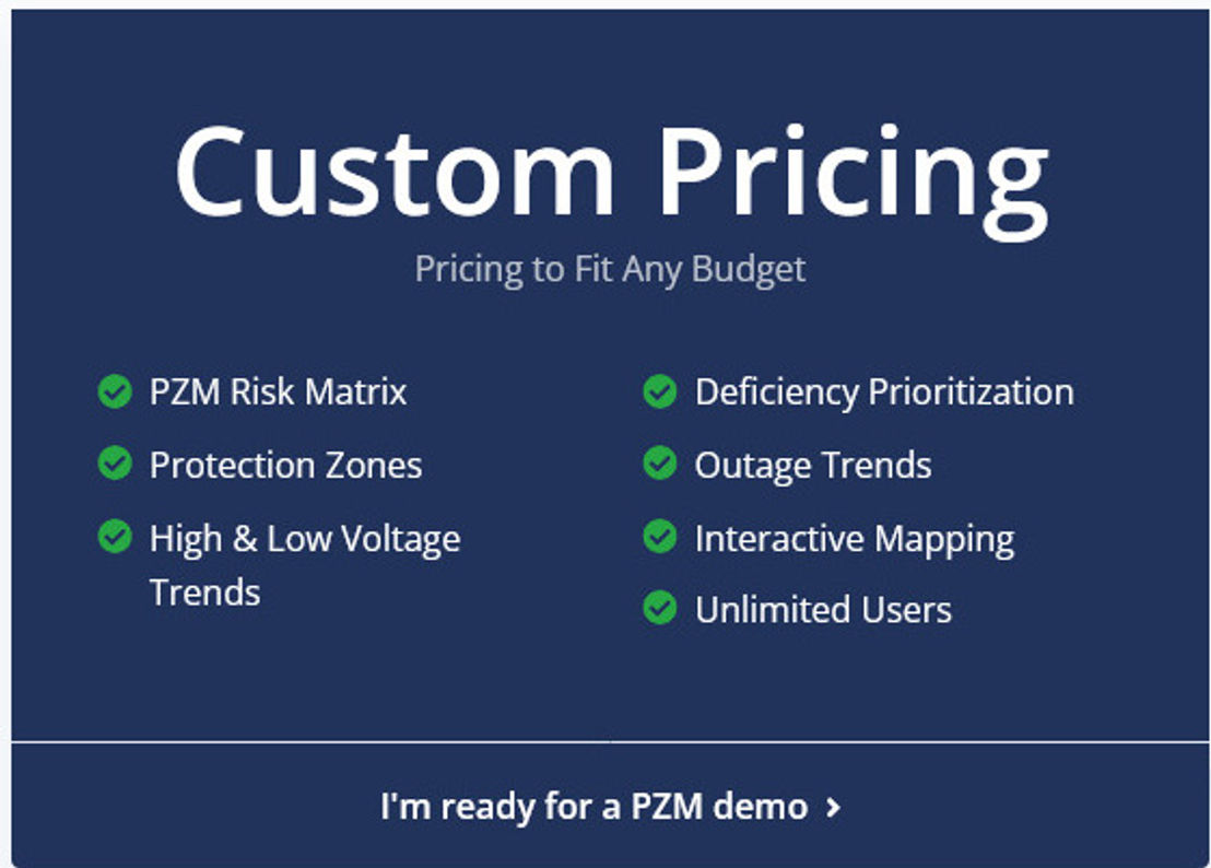 Protection Zone Management pricing 1