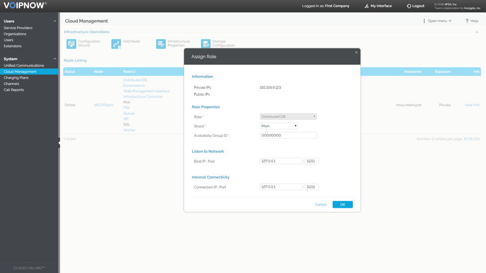 4PSA VoipNow screenshot 1