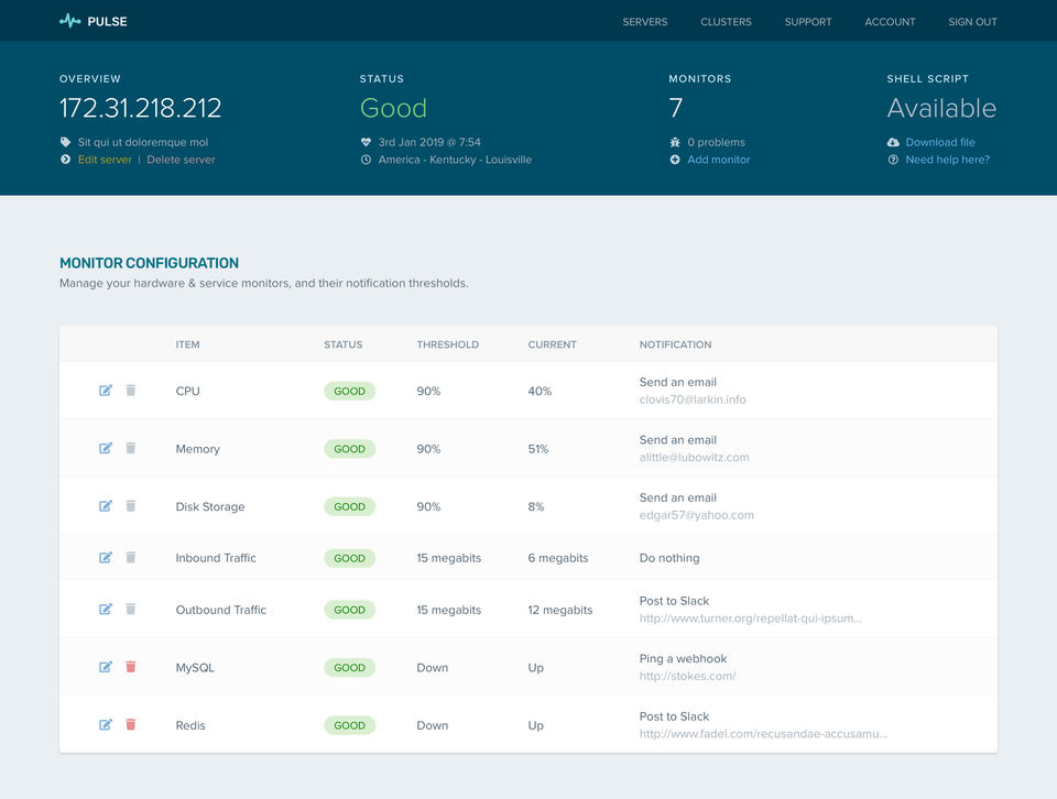 Pulse screenshot 1