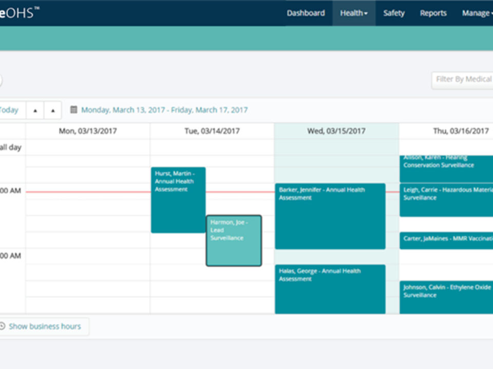 PureOHS screenshot 2