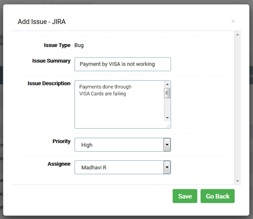 QA touch screenshot 2