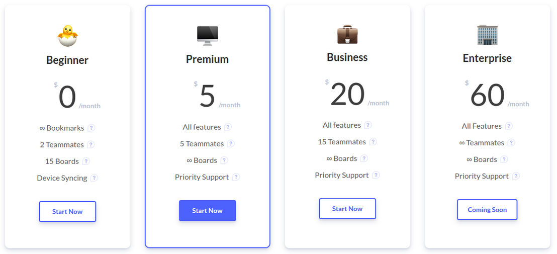 Qlearly pricing 1