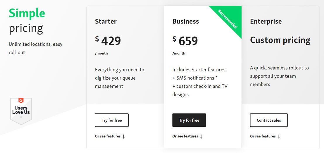 Qminder screenshot 1