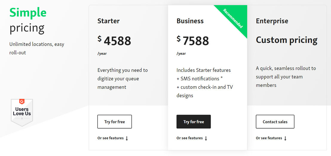 Qminder screenshot 2