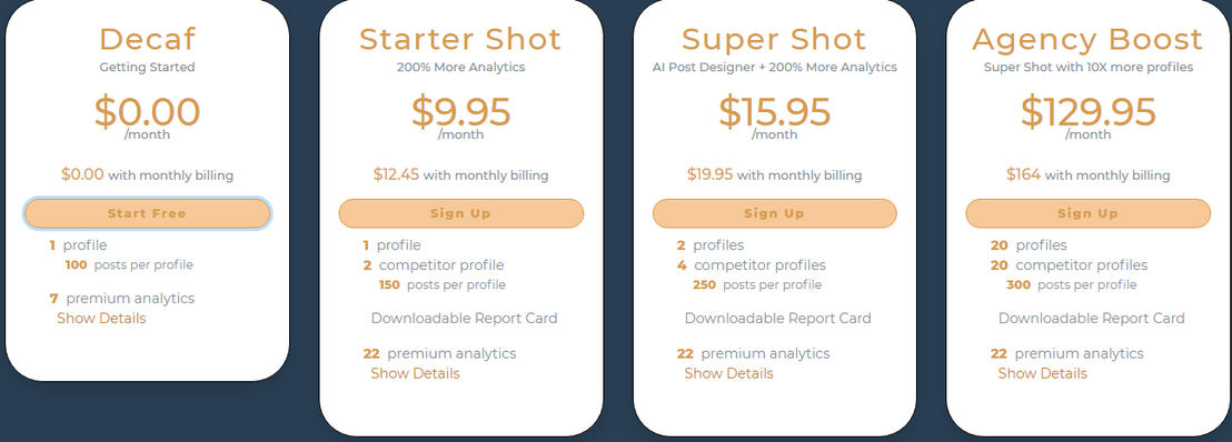 QMocha pricing 2