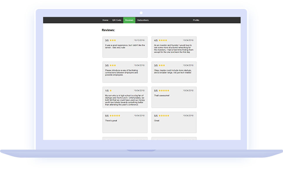 QRview screenshot 2