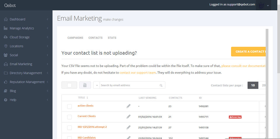 Qebot screenshot 4