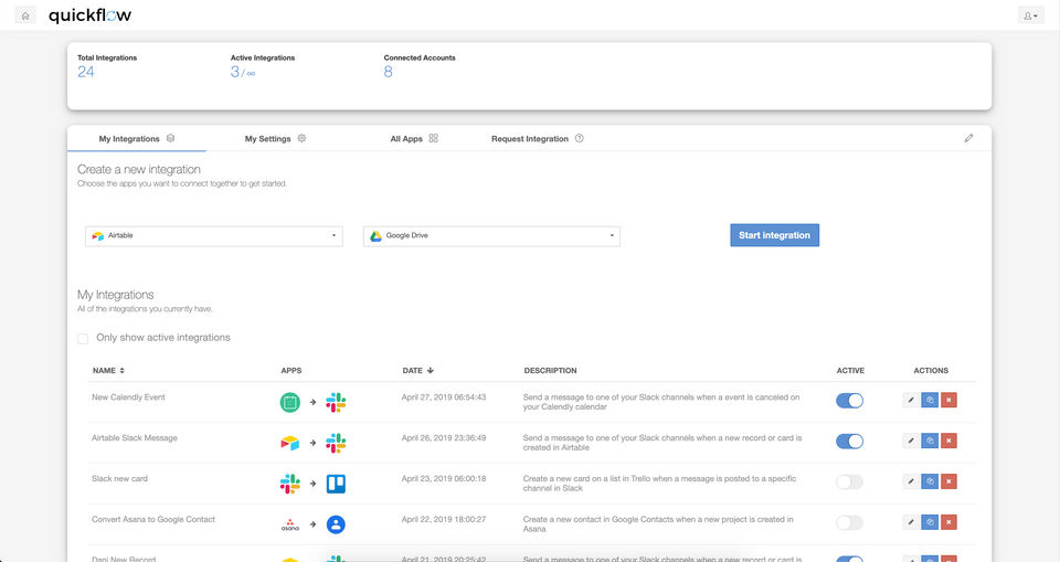 Quickflow screenshot 2