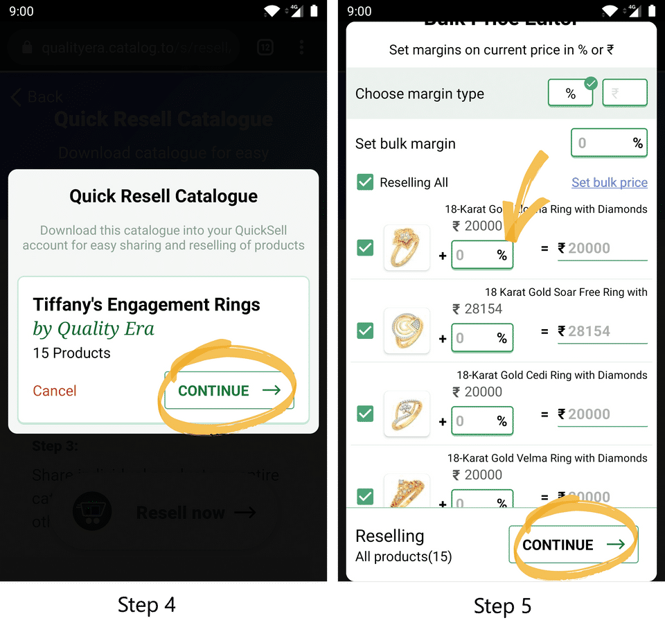 QuickSell screenshot 2