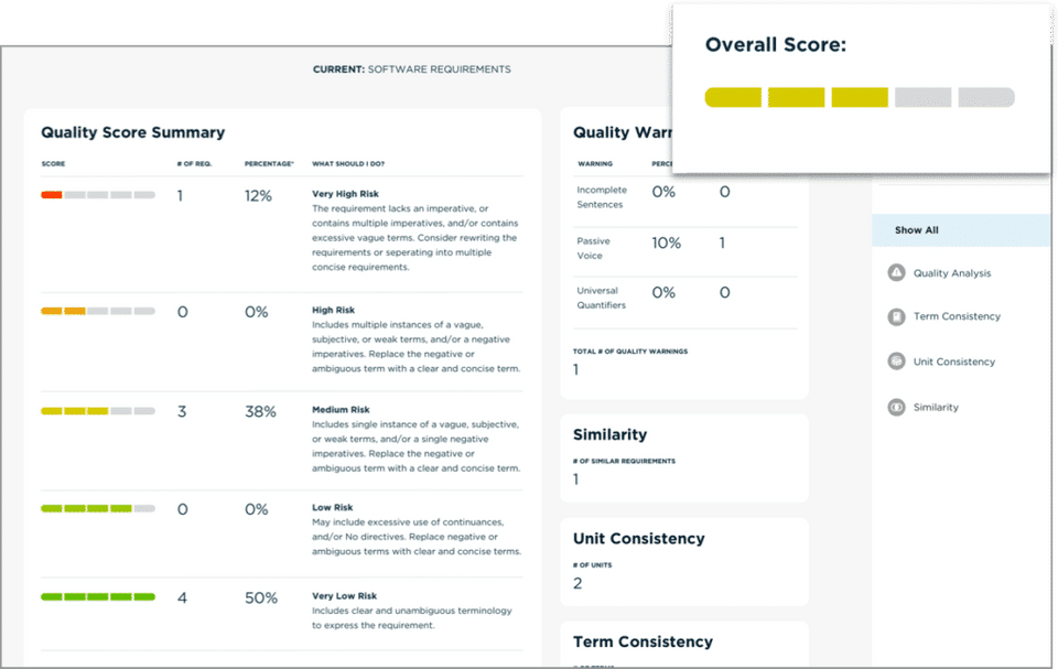 QVscribe screenshot 2