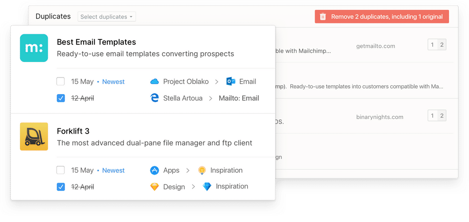 Raindrop.io screenshot 1