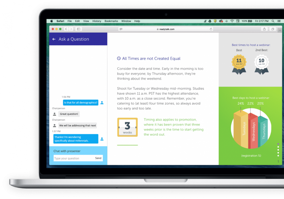 ReadyTalk Webinar screenshot 1