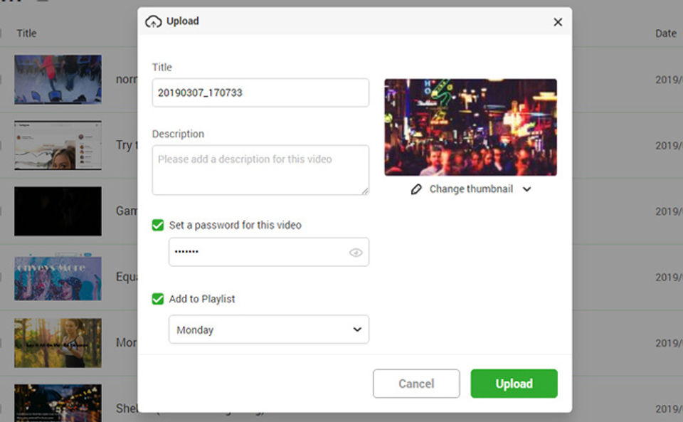 RecCloud screenshot 3