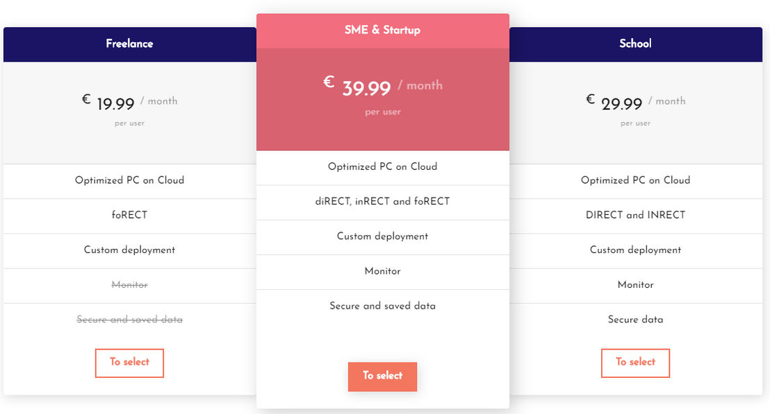 RECT screenshot 1