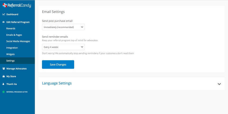 ReferralCandy screenshot 2