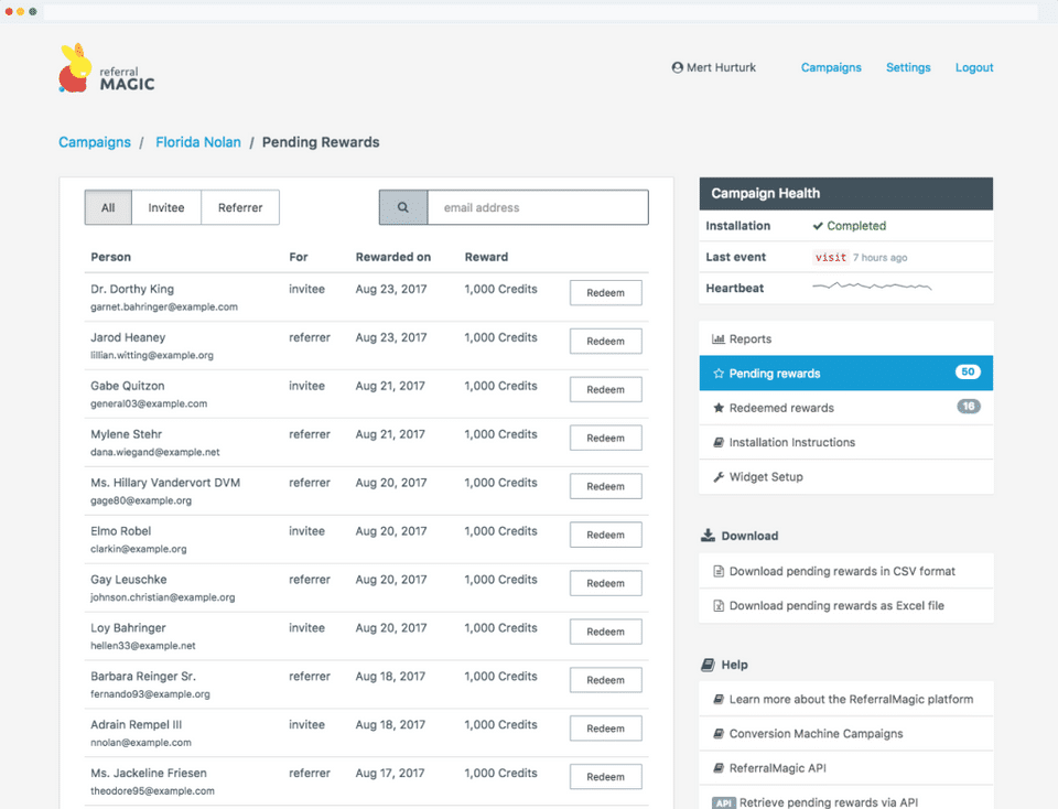 ReferralMagic screenshot