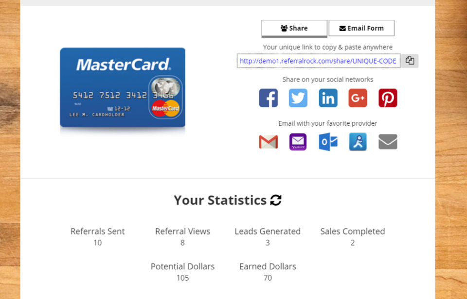 Referral Rock screenshot
