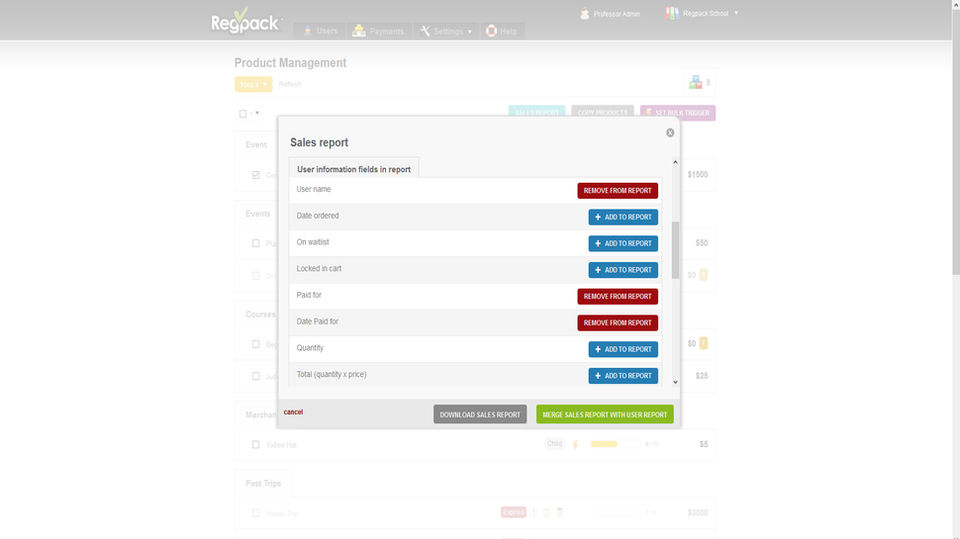 Regpack screenshot 3