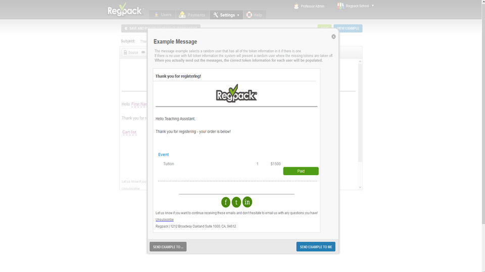 Regpack screenshot 4