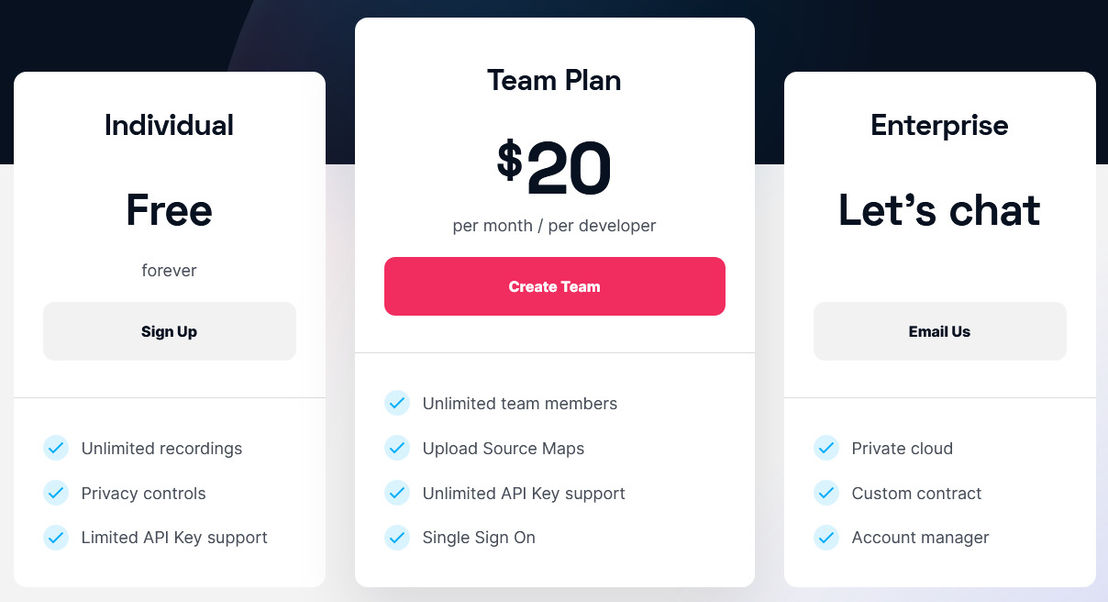 Replay pricing 1