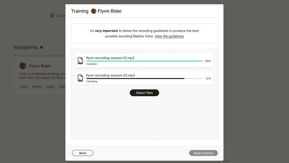 Replica Voice screenshot 1