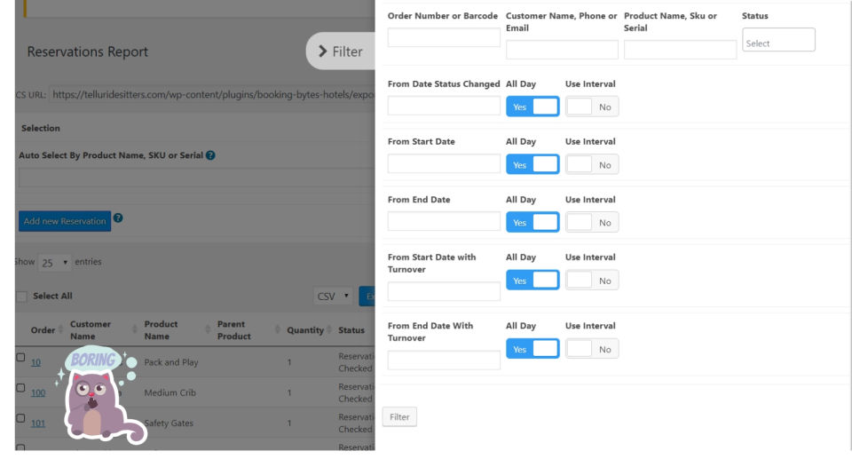 Reservety screenshot 2