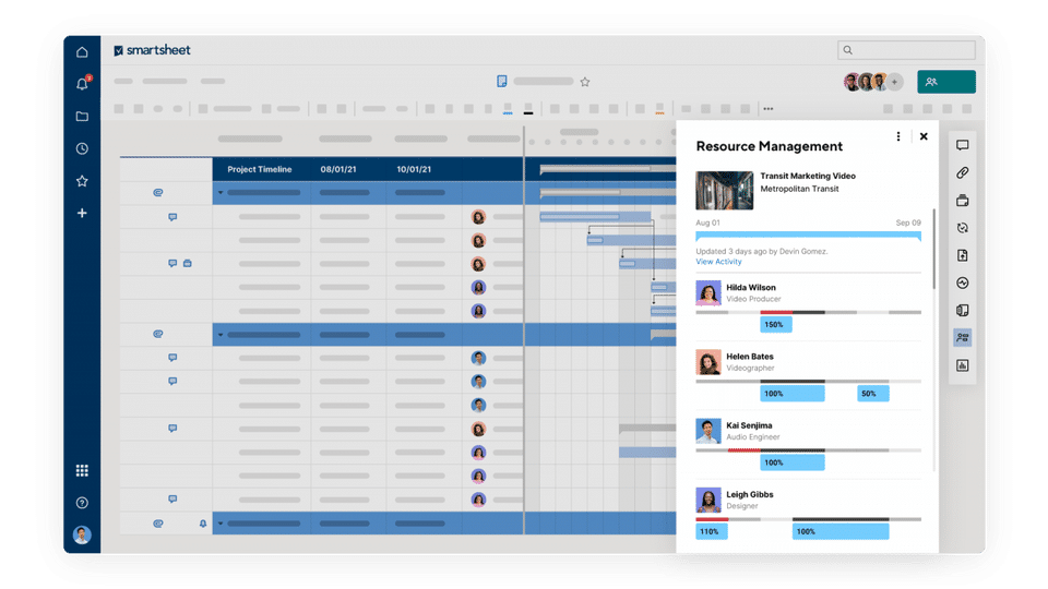 Resource Management by Smartsheet screenshot 2