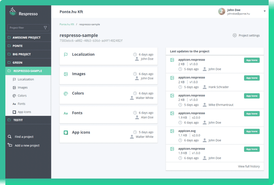 Respresso screenshot 1