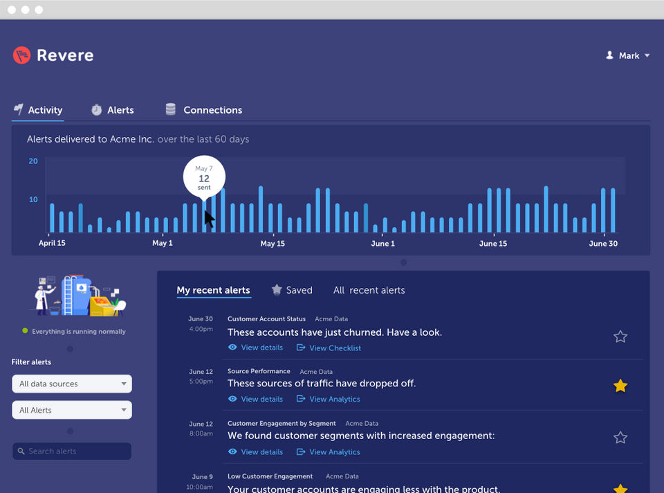 Revere screenshot 2