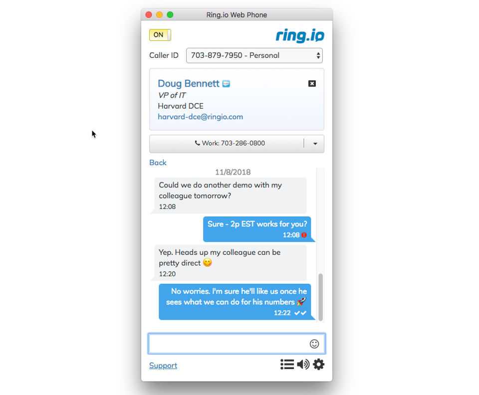 Ring.io screenshot 2