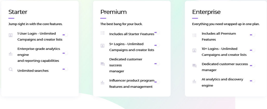 Rizer Social pricing 1