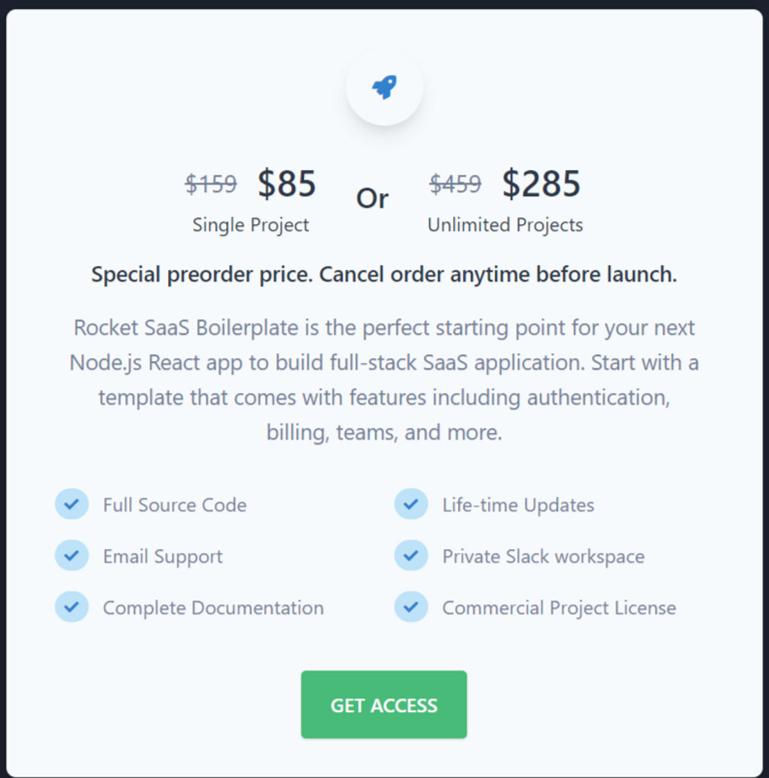 Rocket screenshot 1